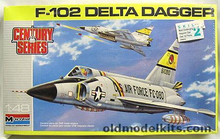 Monogram 1/48 Convair F-102 Delta Dagger - Century Series, 5827 plastic model kit